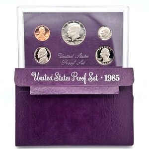1985-S United States Proof Coin Set Cameo – Original U.S. Mint Packaging